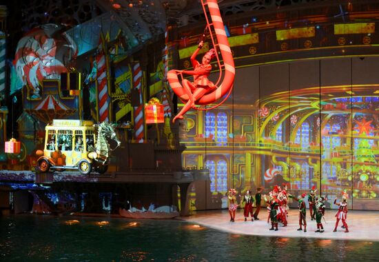 Водное шоу "Кощей" в Москвариуме на ВДНХ