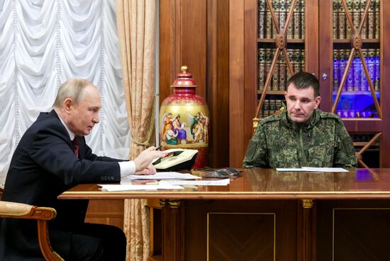 Президент Владимир Путин провел совещание по ситуации в зоне СВО