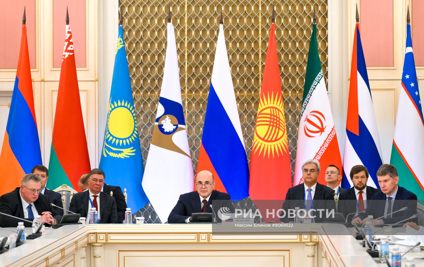 Заседание Евразийского межправительственного совета