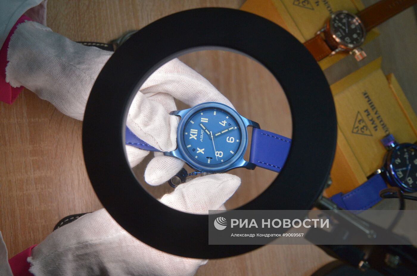 Работа  "Златоустовского часового завода"