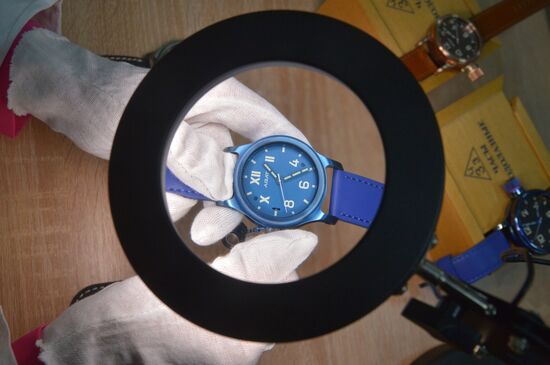 Работа Златоустовского часового  завода