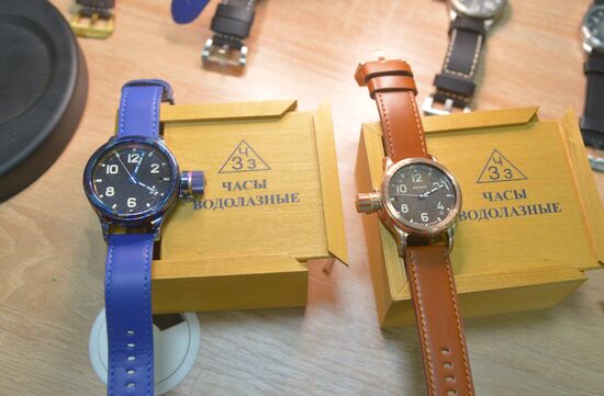 Работа  "Златоустовского часового завода"