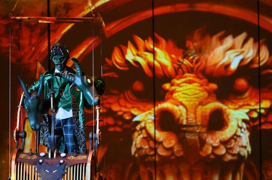 Водное шоу "Кощей" в Москвариуме на ВДНХ