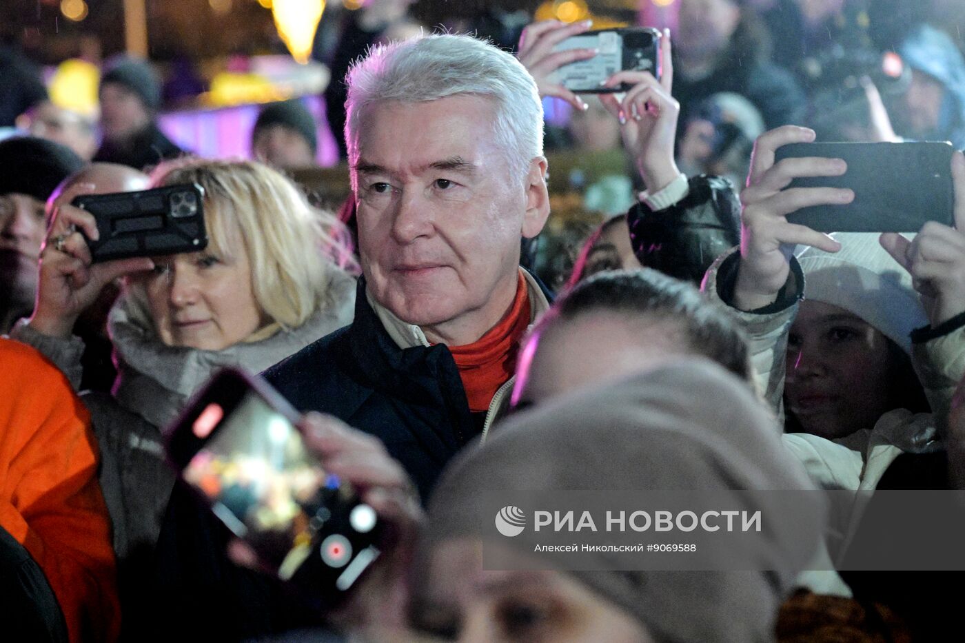 Открытие катка в "Лужниках"