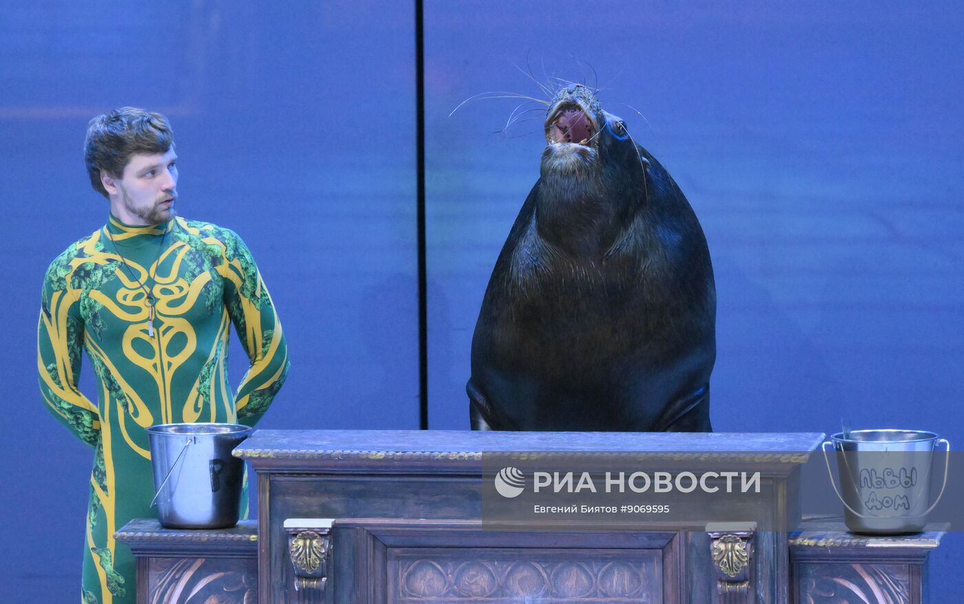 Водное шоу "Кощей" в Москвариуме на ВДНХ