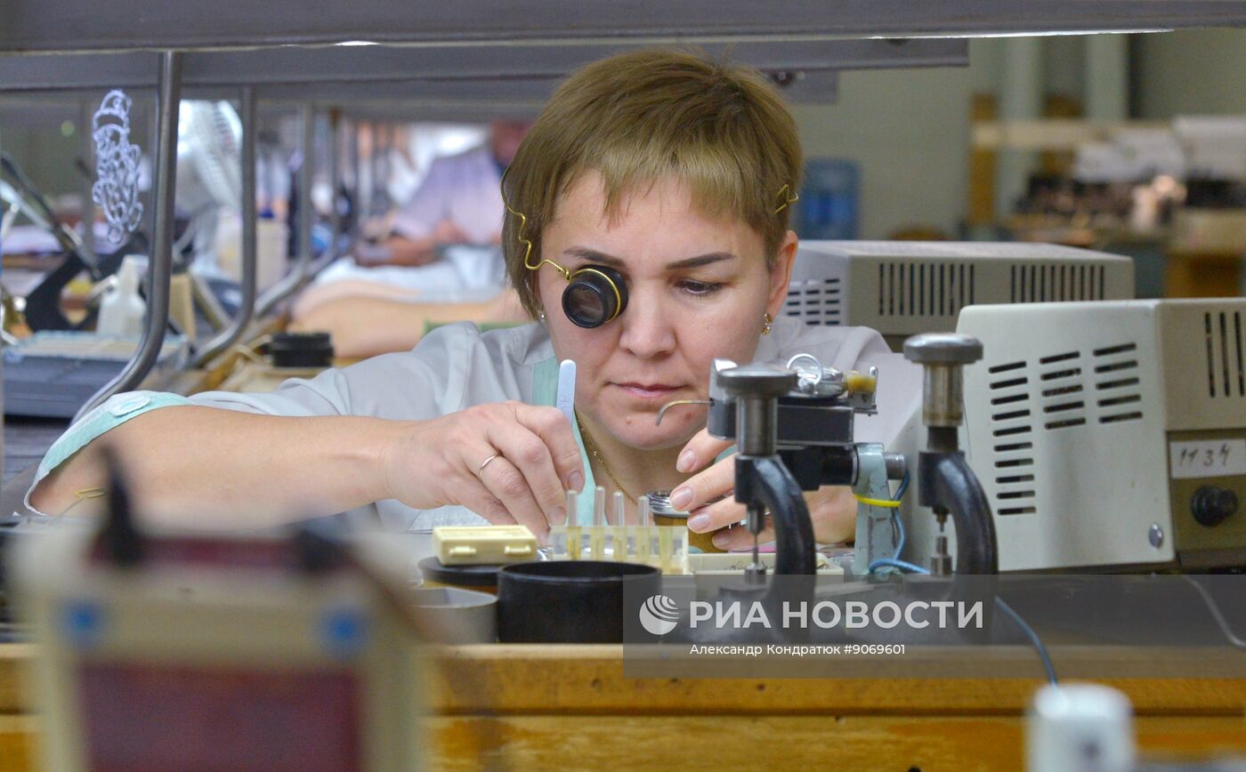 Работа "Златоустовского часового завода"