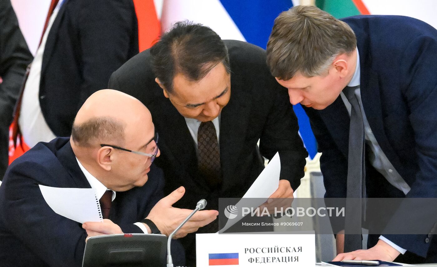 Заседание Евразийского межправительственного совета