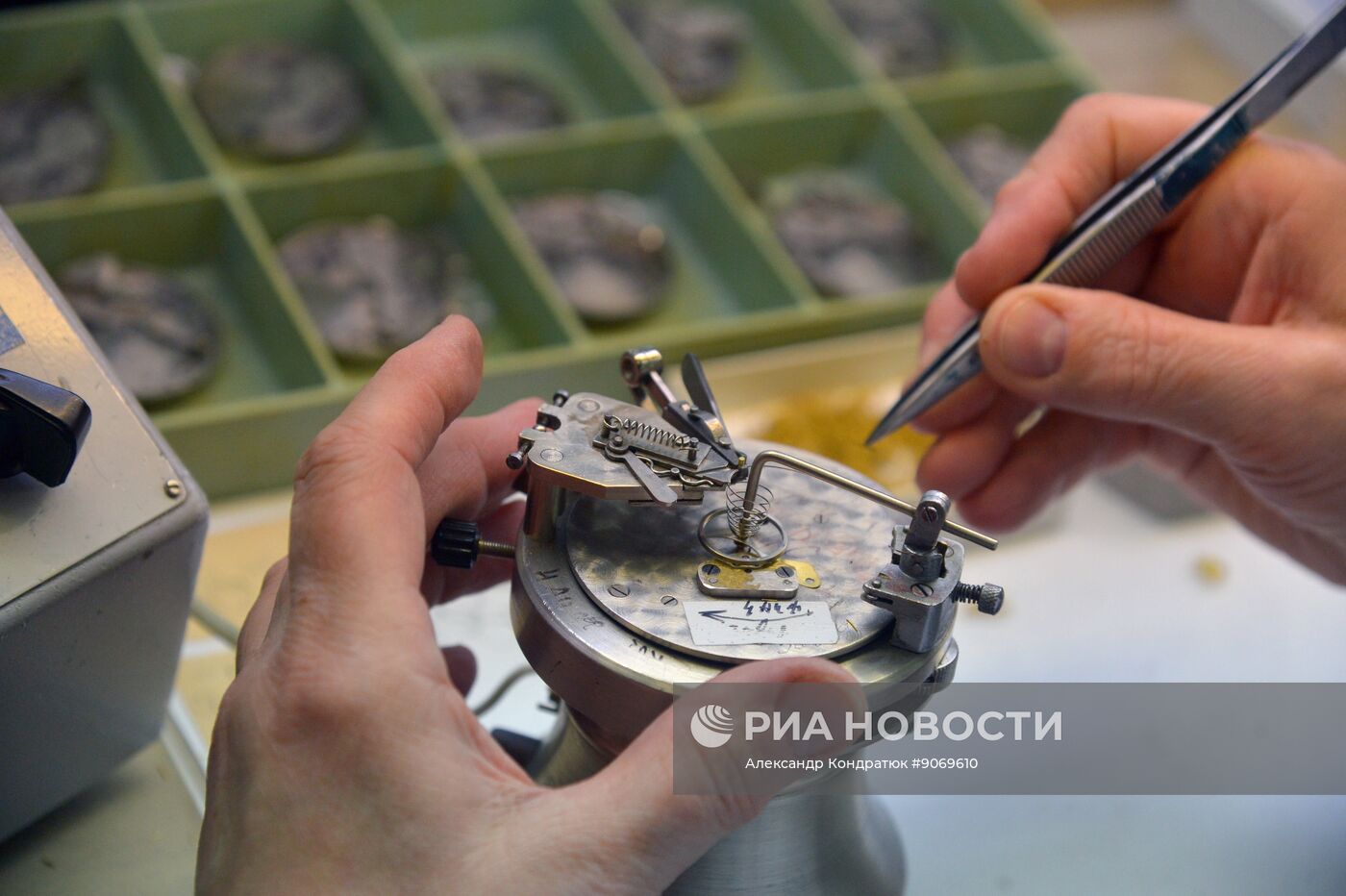 Работа "Златоустовского часового завода"