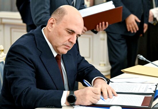 Заседание Евразийского межправительственного совета