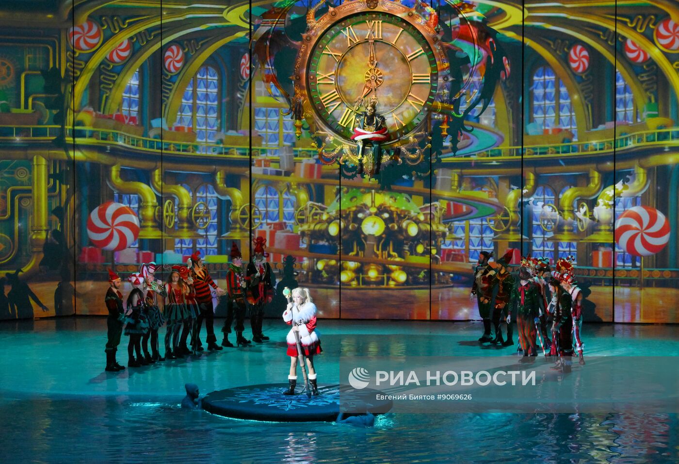 Водное шоу "Кощей" в Москвариуме на ВДНХ