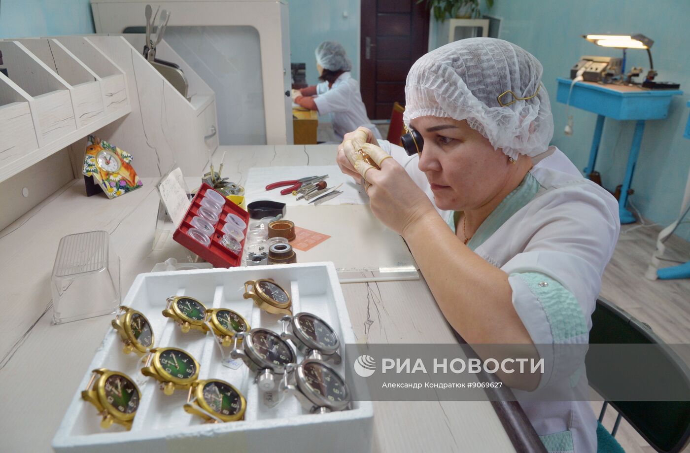 Работа  "Златоустовского часового завода"