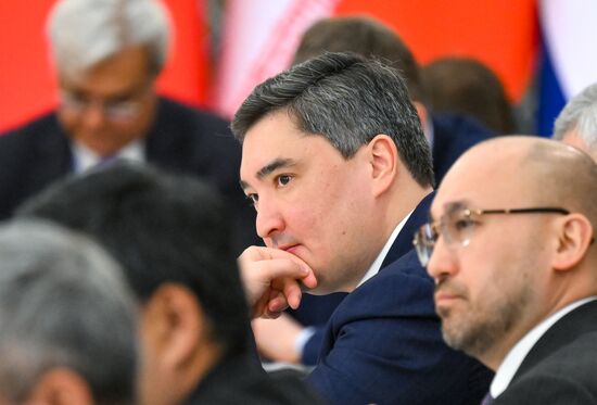 Заседание Евразийского межправительственного совета