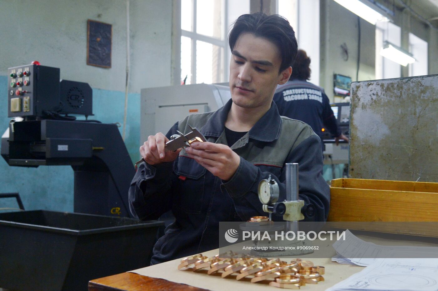 Работа  "Златоустовского часового завода"