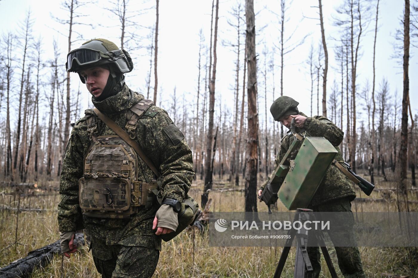 Работа роты РЭБ группировки войск "Юг" на Северском направлении СВО