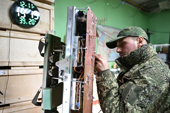 Работа роты РЭБ группировки войск "Юг" на Северском направлении СВО