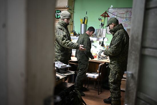 Работа роты РЭБ группировки войск "Юг" на Северском направлении СВО