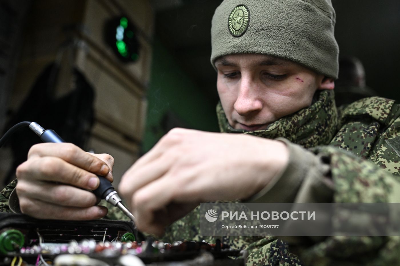 Работа роты РЭБ группировки войск "Юг" на Северском направлении СВО