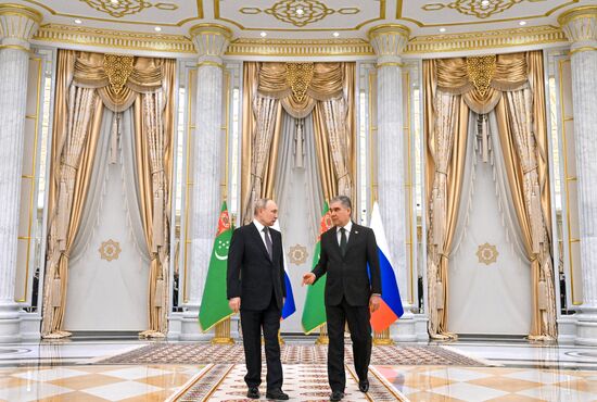 Рабочий визит президента РФ Владимира Путина в Туркменистан