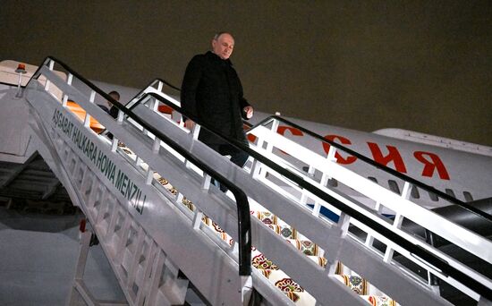 Рабочий визит президента РФ Владимира Путина в Туркменистан