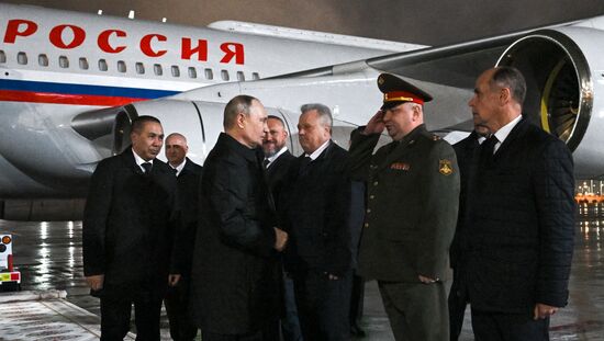 Рабочий визит президента РФ Владимира Путина в Туркменистан