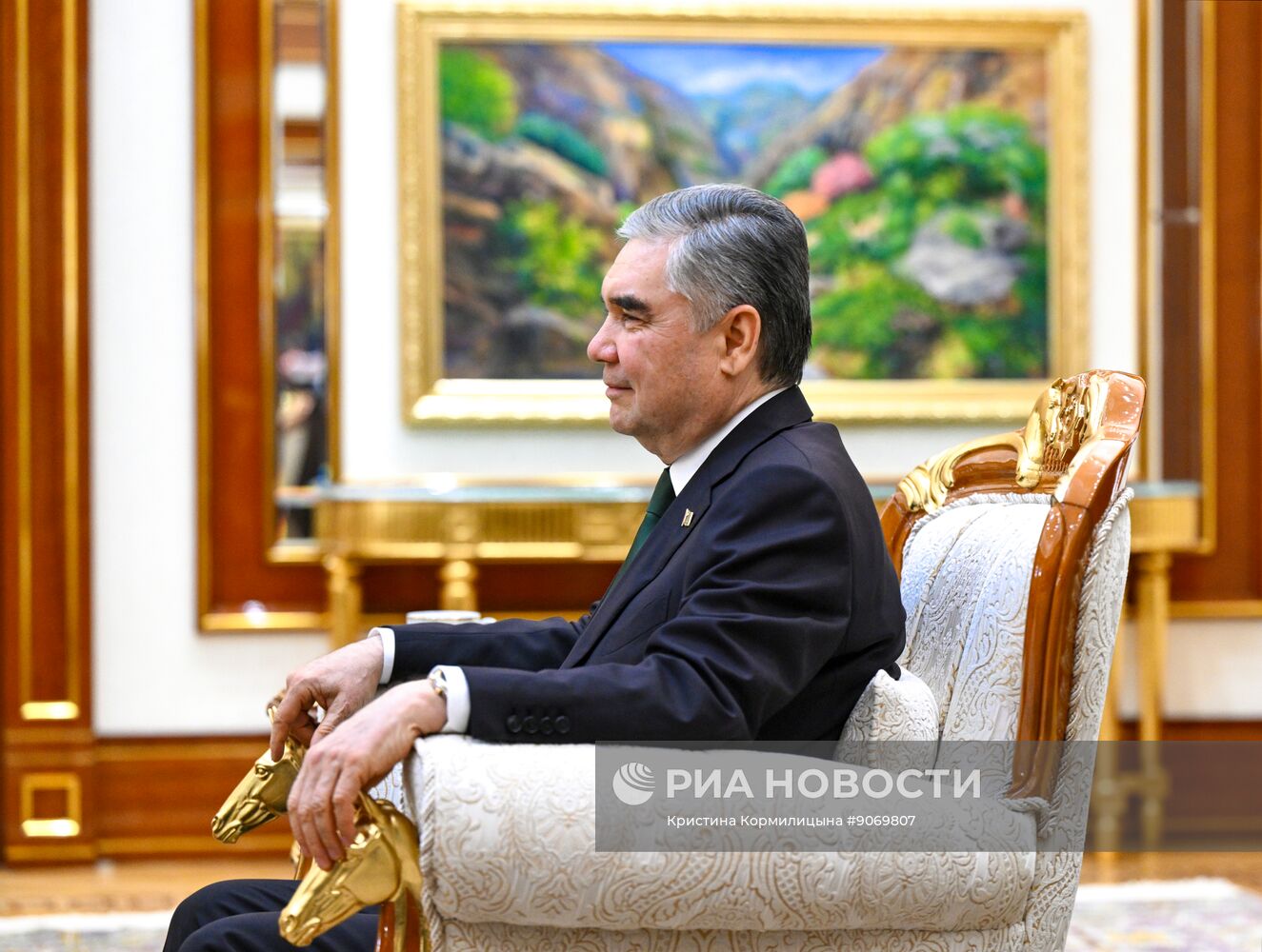 Рабочий визит президента РФ Владимира Путина в Туркменистан