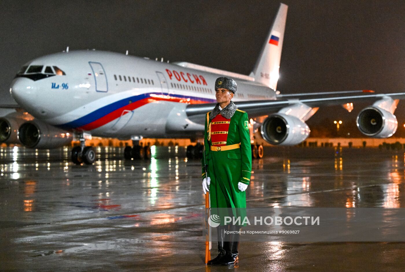 Рабочий визит президента РФ Владимира Путина в Туркменистан