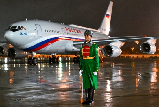 Рабочий визит президента РФ Владимира Путина в Туркменистан