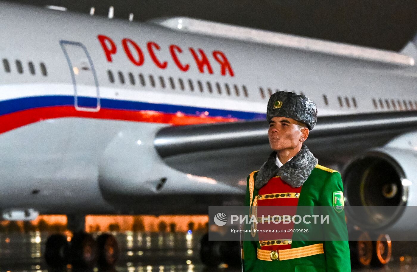 Рабочий визит президента РФ Владимира Путина в Туркменистан