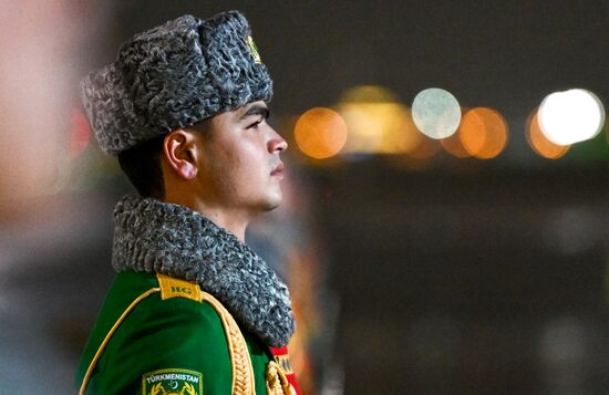 Рабочий визит президента РФ Владимира Путина в Туркменистан