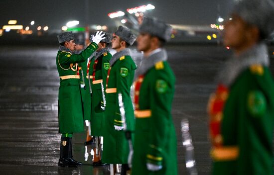 Рабочий визит президента РФ Владимира Путина в Туркменистан