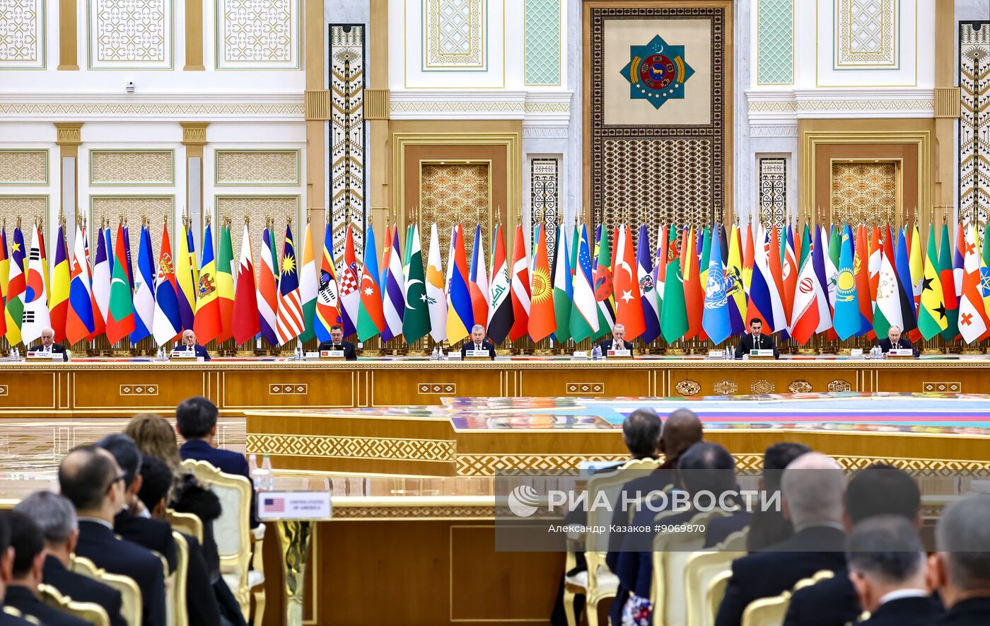 Рабочий визит президента РФ Владимира Путина в Туркменистан