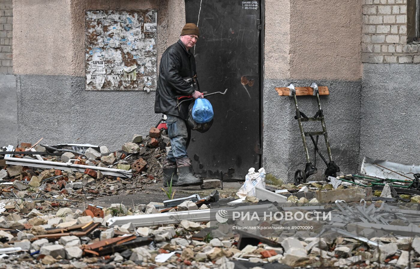 Освобожденный российскими войсками Красноармейск