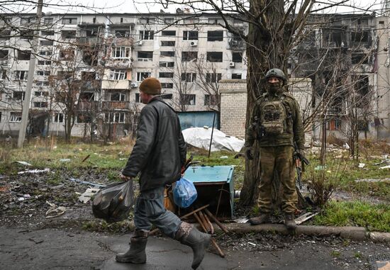 Освобожденный российскими войсками Красноармейск