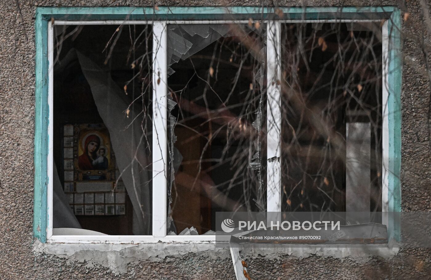 Освобожденный российскими войсками Красноармейск