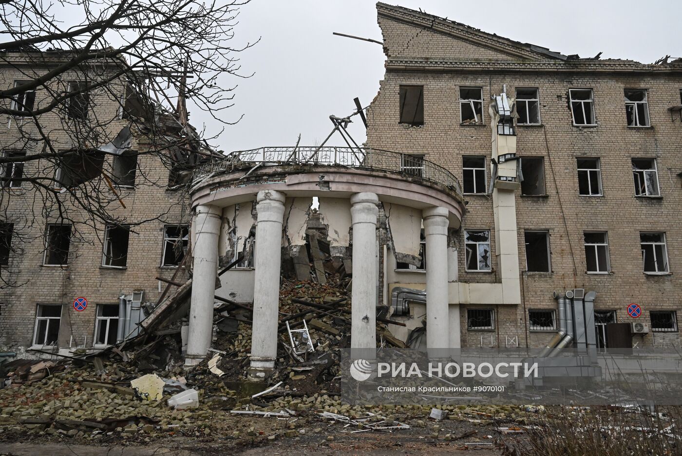 Освобожденный российскими войсками Красноармейск