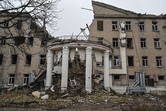 Освобожденный российскими войсками Красноармейск