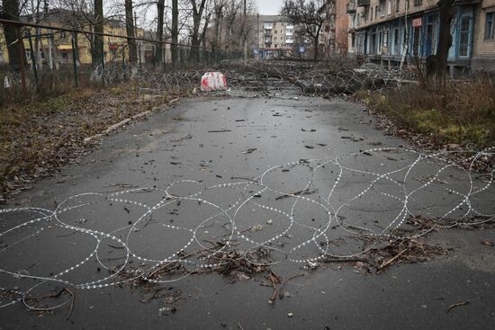 Освобожденный российскими войсками Красноармейск