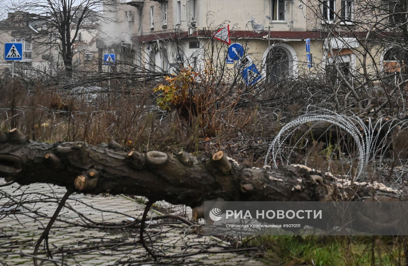 Освобожденный российскими войсками Красноармейск