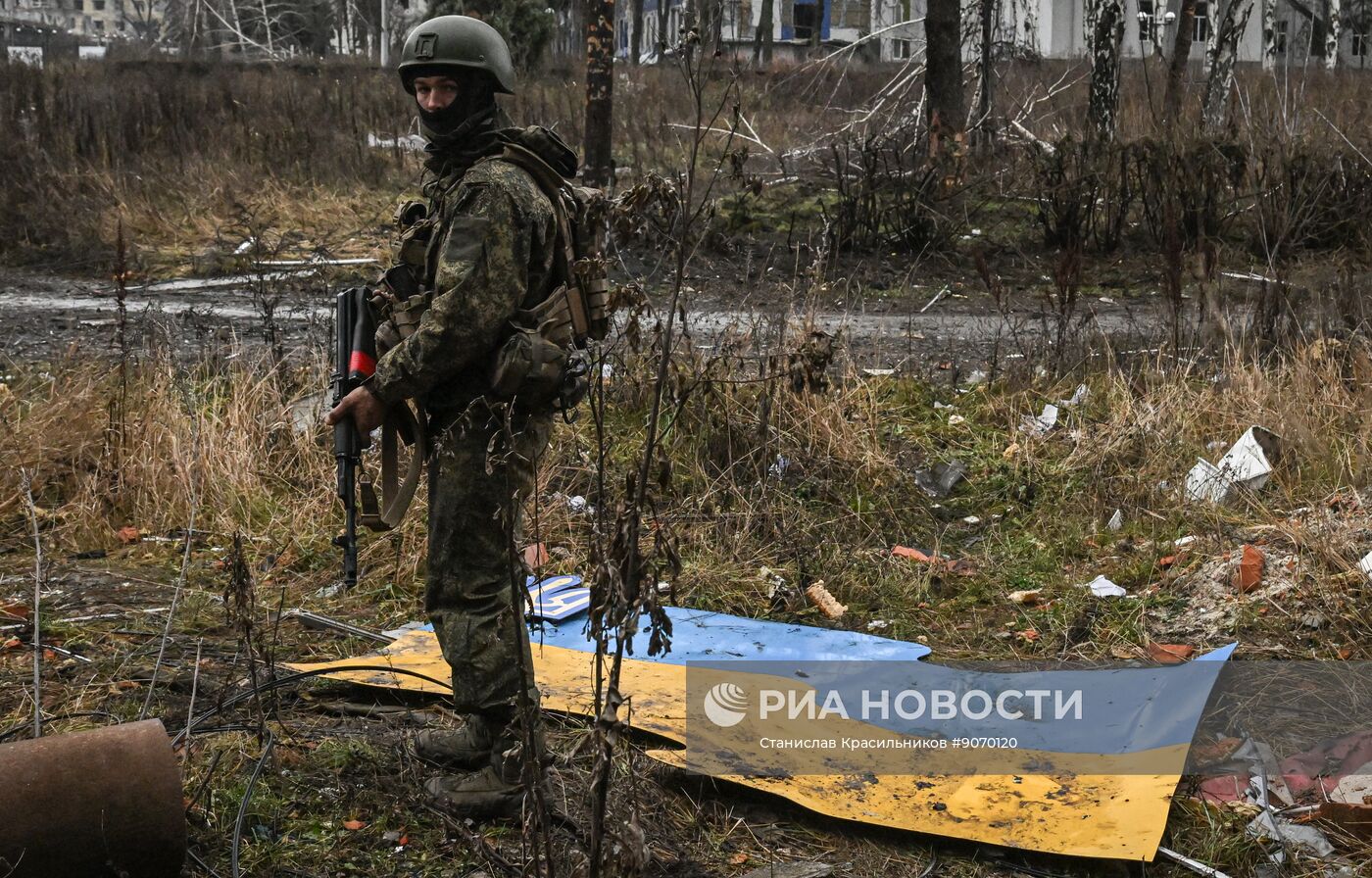 Освобожденный российскими войсками Красноармейск