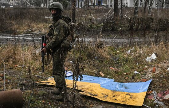 Освобожденный российскими войсками Красноармейск