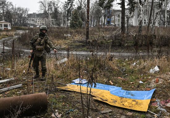 Освобожденный российскими войсками Красноармейск