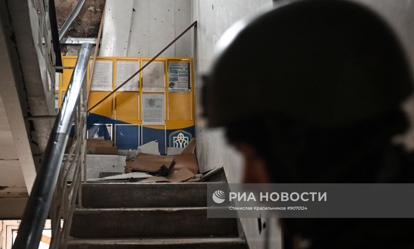 Освобожденный российскими войсками Красноармейск