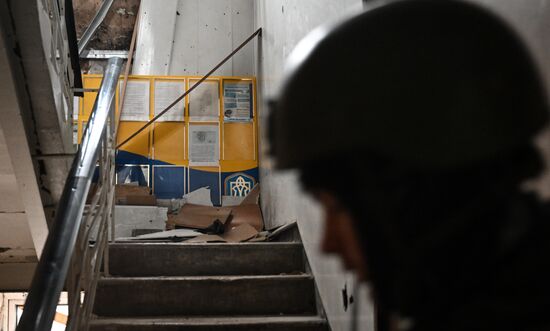 Освобожденный российскими войсками Красноармейск