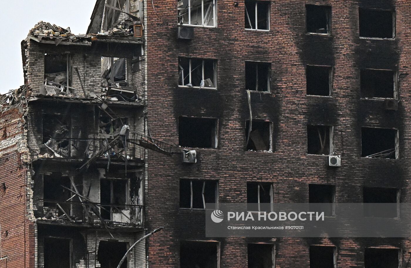 Освобожденный российскими войсками Красноармейск