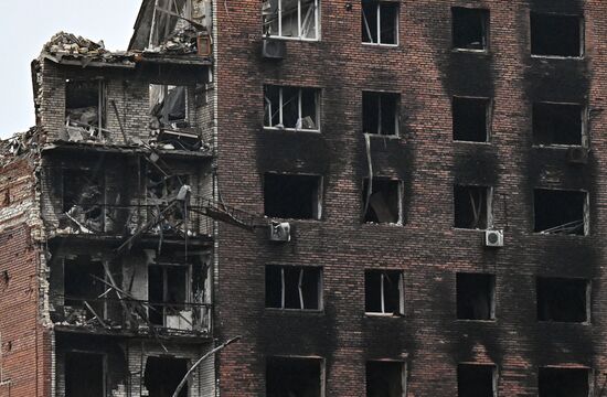 Освобожденный российскими войсками Красноармейск