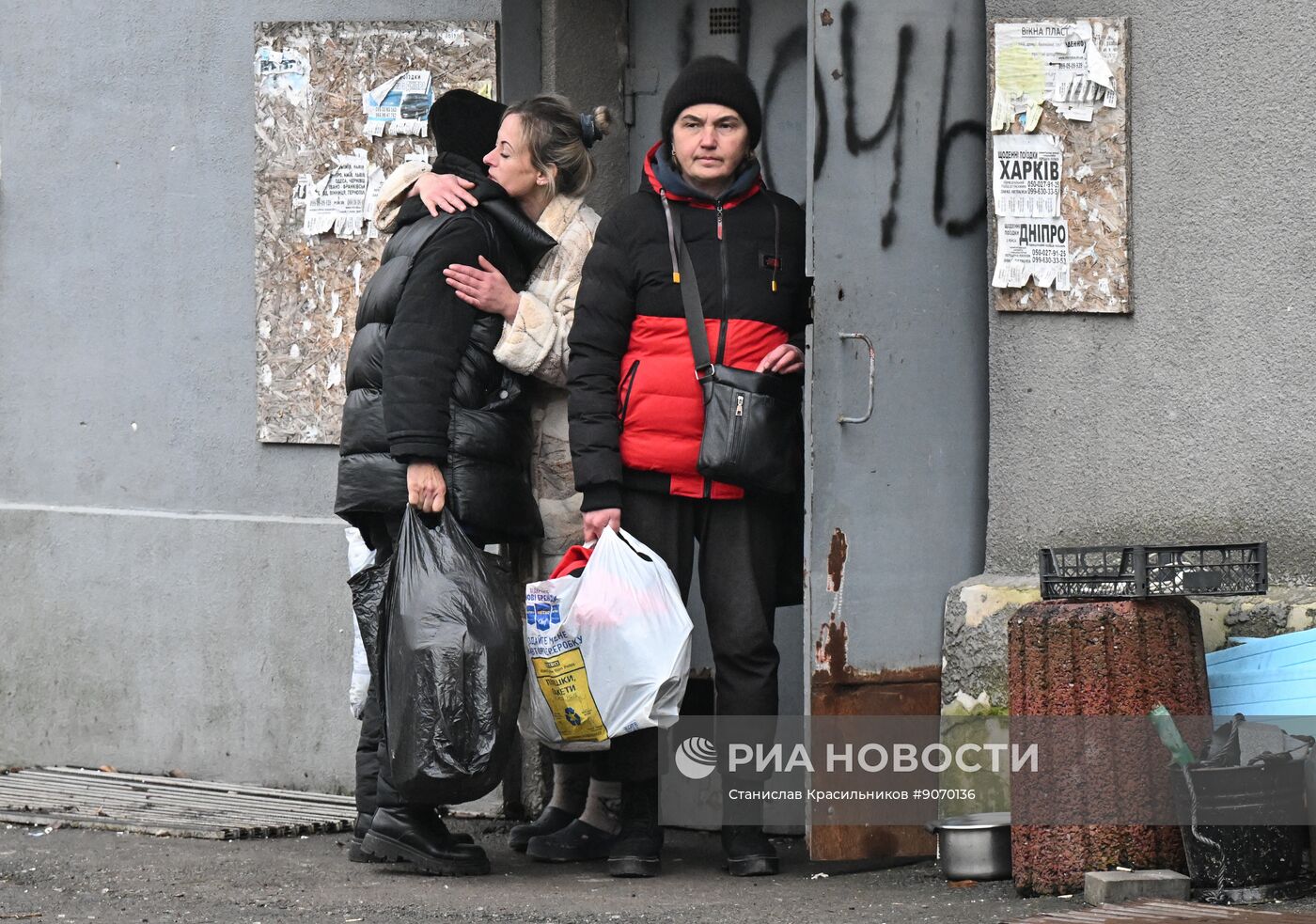 Освобожденный российскими войсками Красноармейск