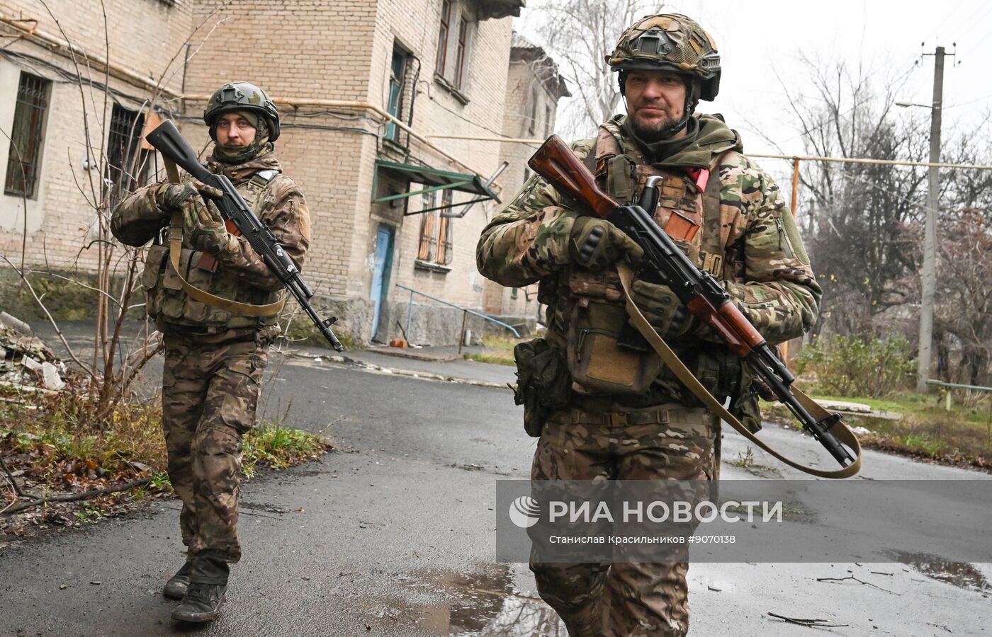 Освобожденный российскими войсками Красноармейск