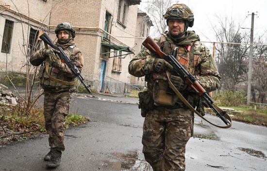 Освобожденный российскими войсками Красноармейск