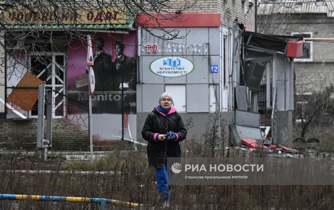 Освобожденный российскими войсками Красноармейск