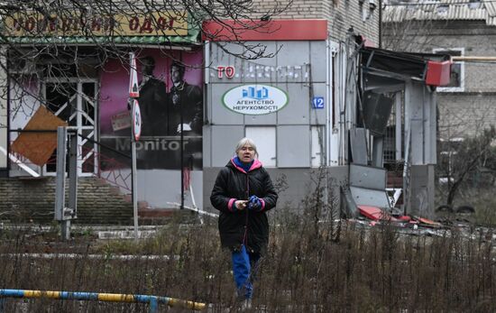 Освобожденный российскими войсками Красноармейск